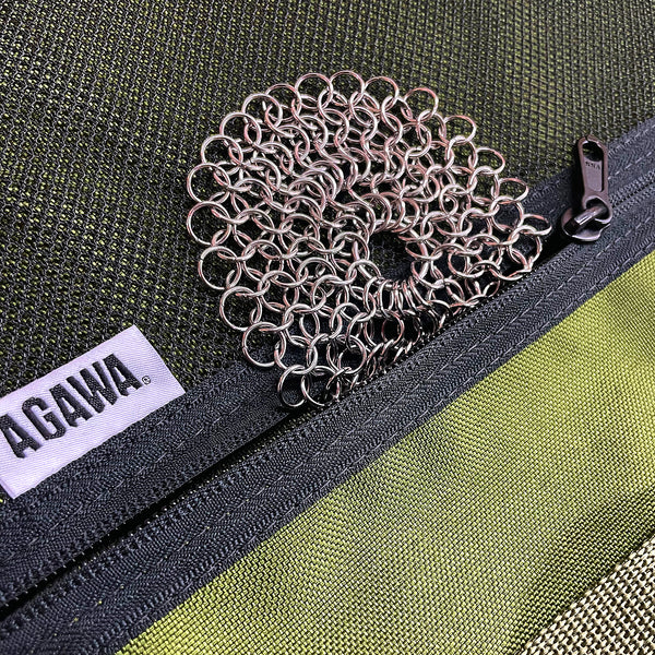 Stainless Steel Chainmail Pan Scrubber